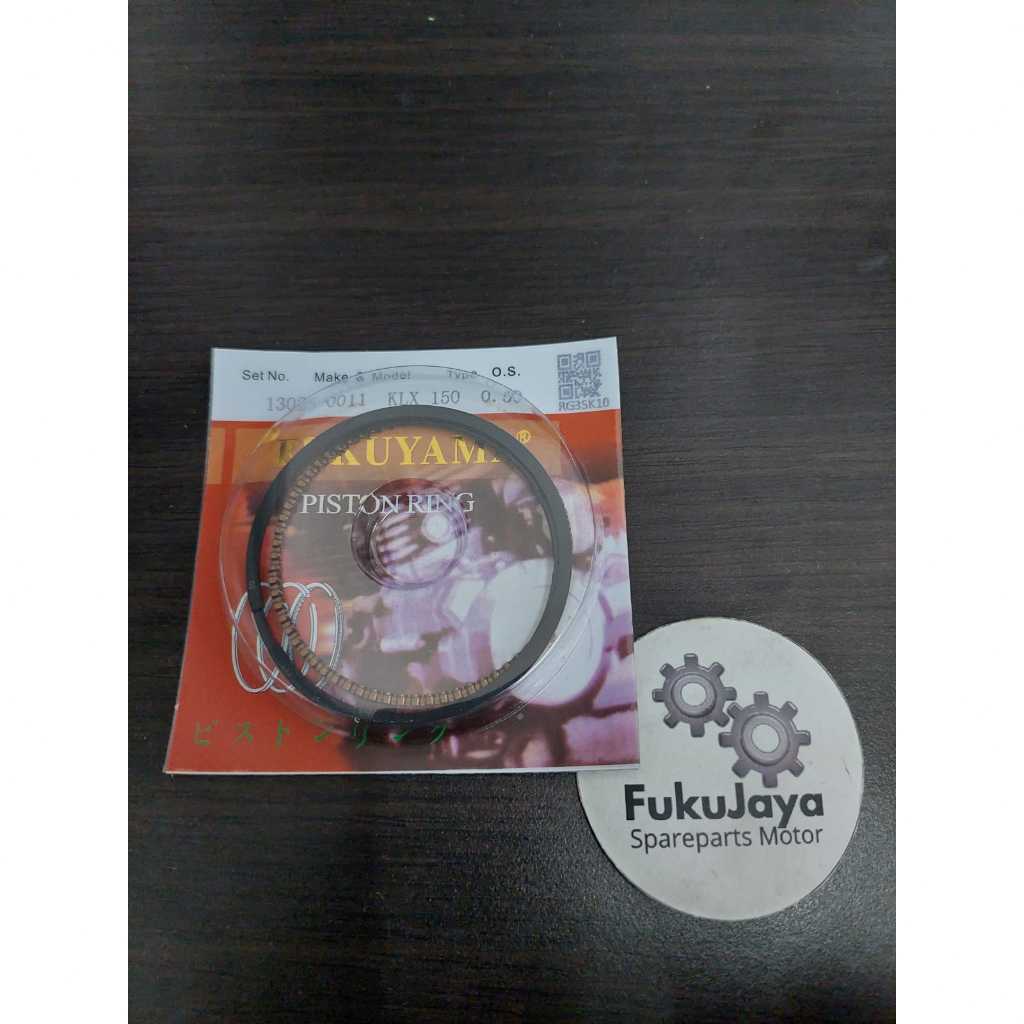 Fukuyama แหวนลูกสูบ Seker Sether Kawasaki KLX 150 KLX-150 - Fukujaya มอเตอร์อะไหล่