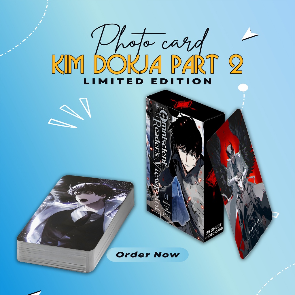 KIM DOKJA OMNISCIENT READERS VIEWPOINT PHOTOCARD SET PART 2 PREMIUM 25 แผ่น