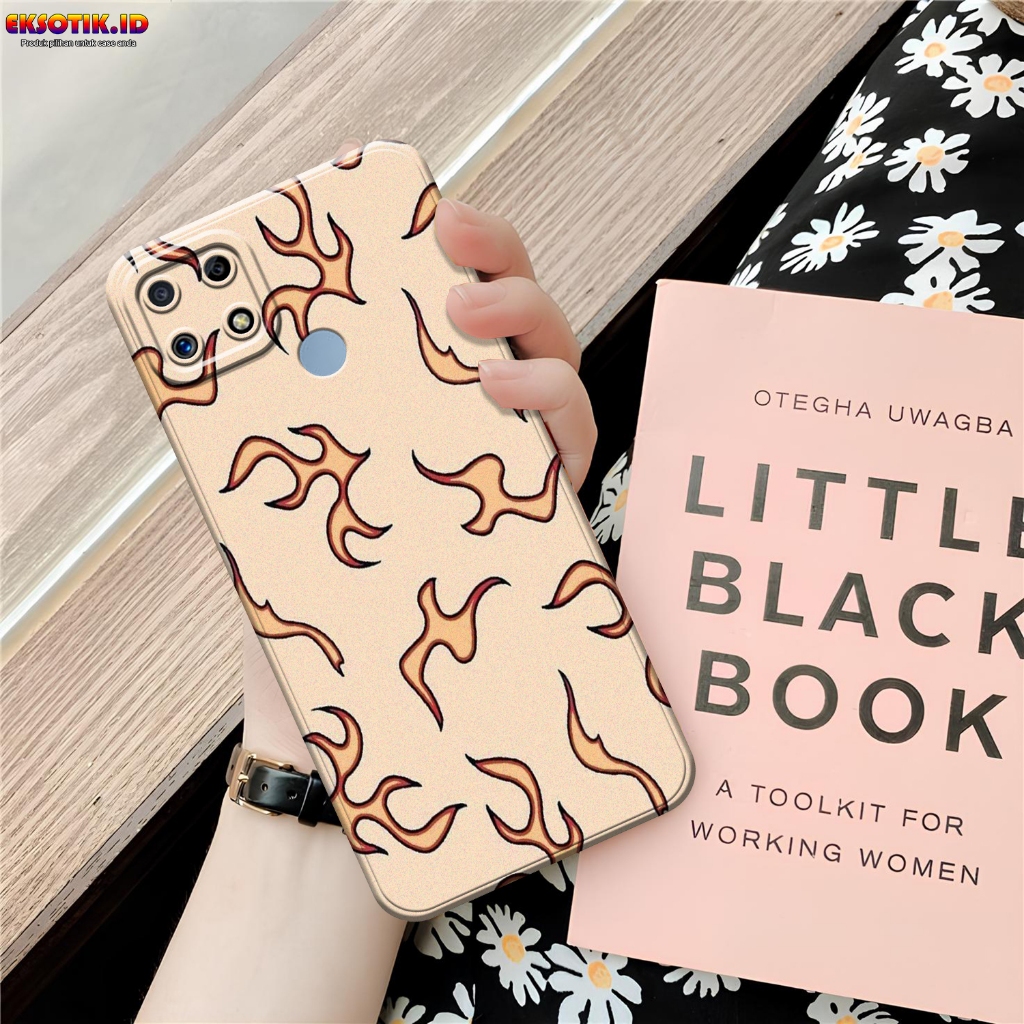 เคสRealme C12 - เคสRealme C12 - เคสแฟชั่น - Realme C12 Silicone - Cool and Cute Motips - Realme C12 