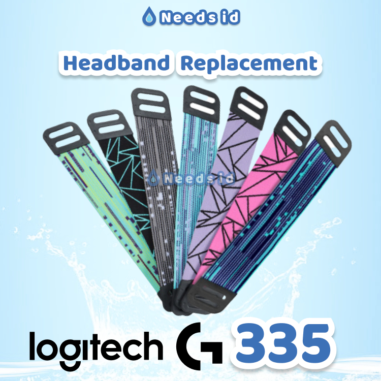 Logitech G335 / G 335 ชุดหูฟังแบบคาดศีรษะแบบเปลี่ยน Headpad Head Band