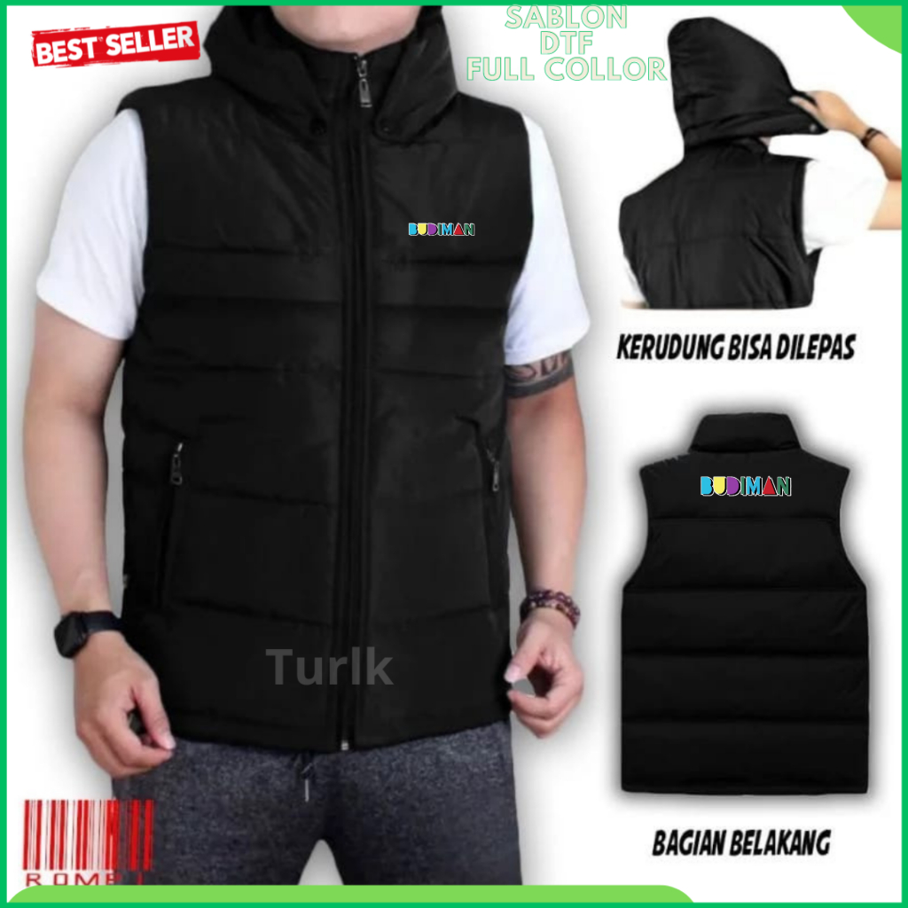 Budiman Vest Custom Budiman Bus Vest Jacket