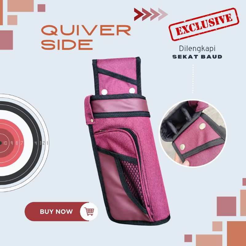 Quiver Side Archery - กระเป๋าลูกศรด้านข้างที่ใช้งานได้จริง