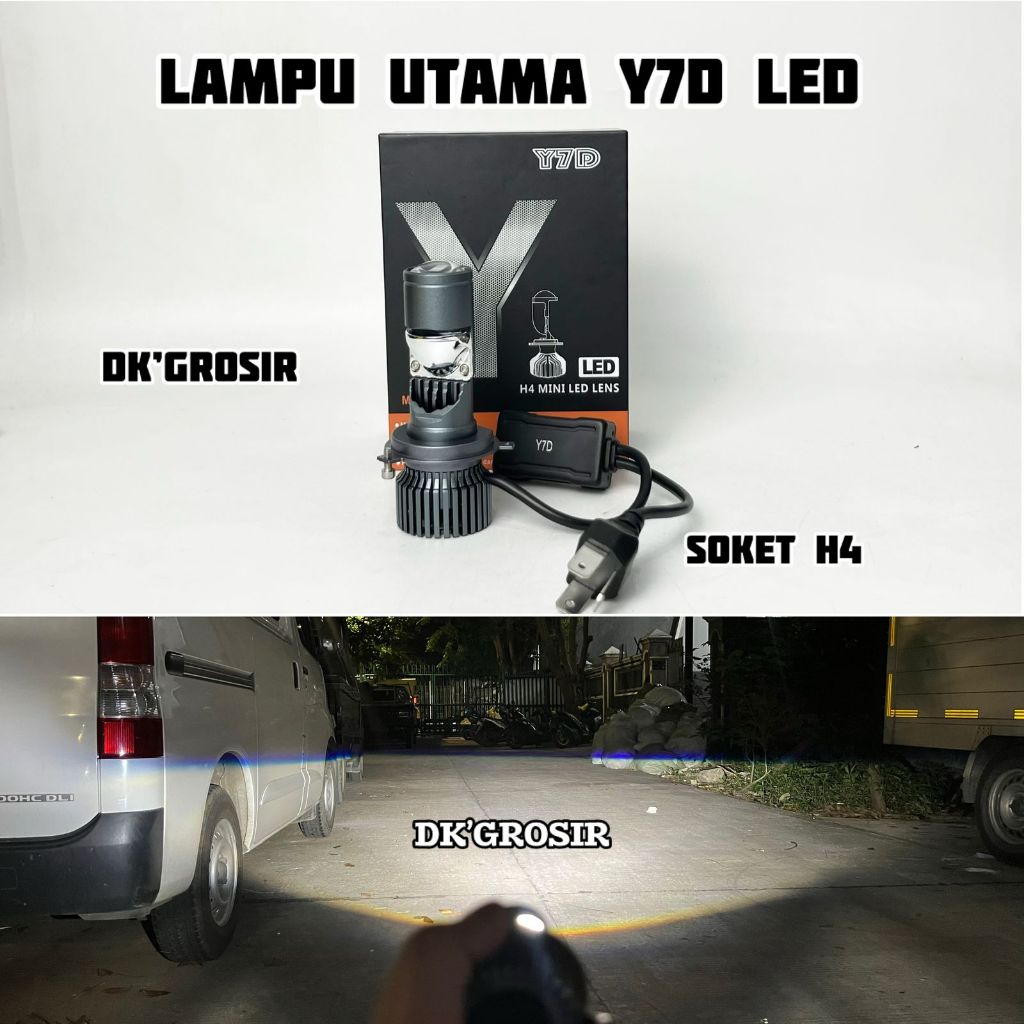 Y7D ZE 60 - H4 ไฟหน้า LED
