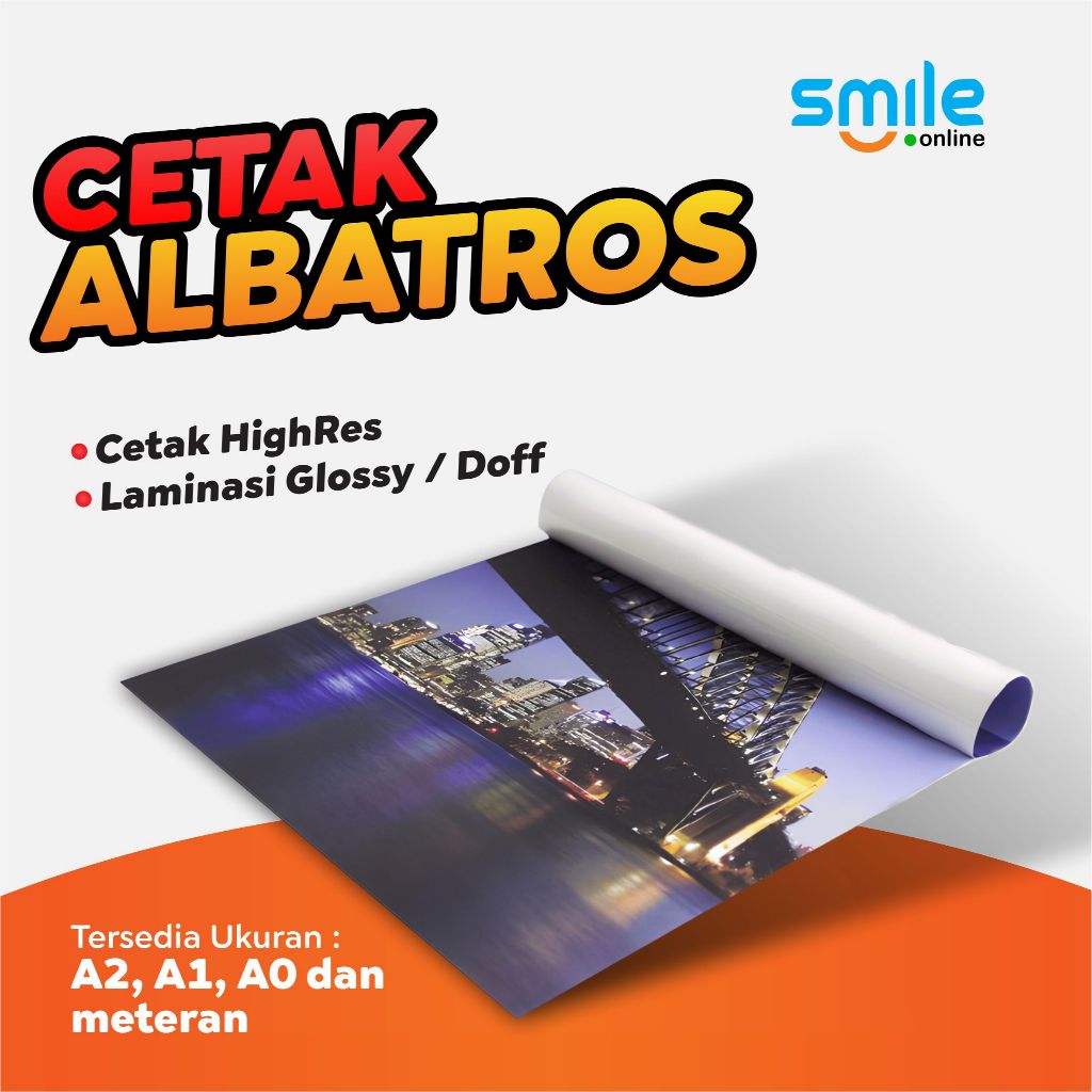 พิมพ์ HORES / UV ALBATROS MATERIAL โดย THE METER (INCLUDES LAMINATION)