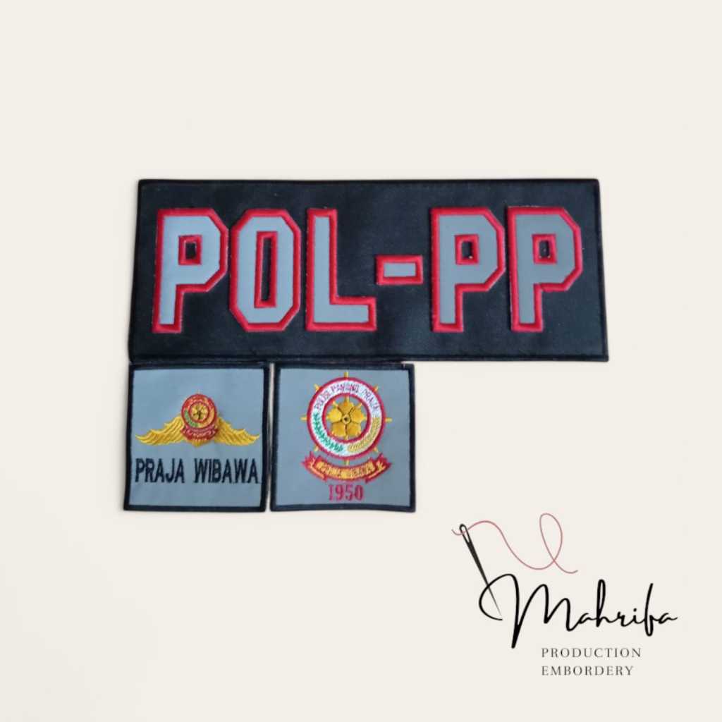 P0L PP EMBROIDERED LOGO FULLSET RAISED