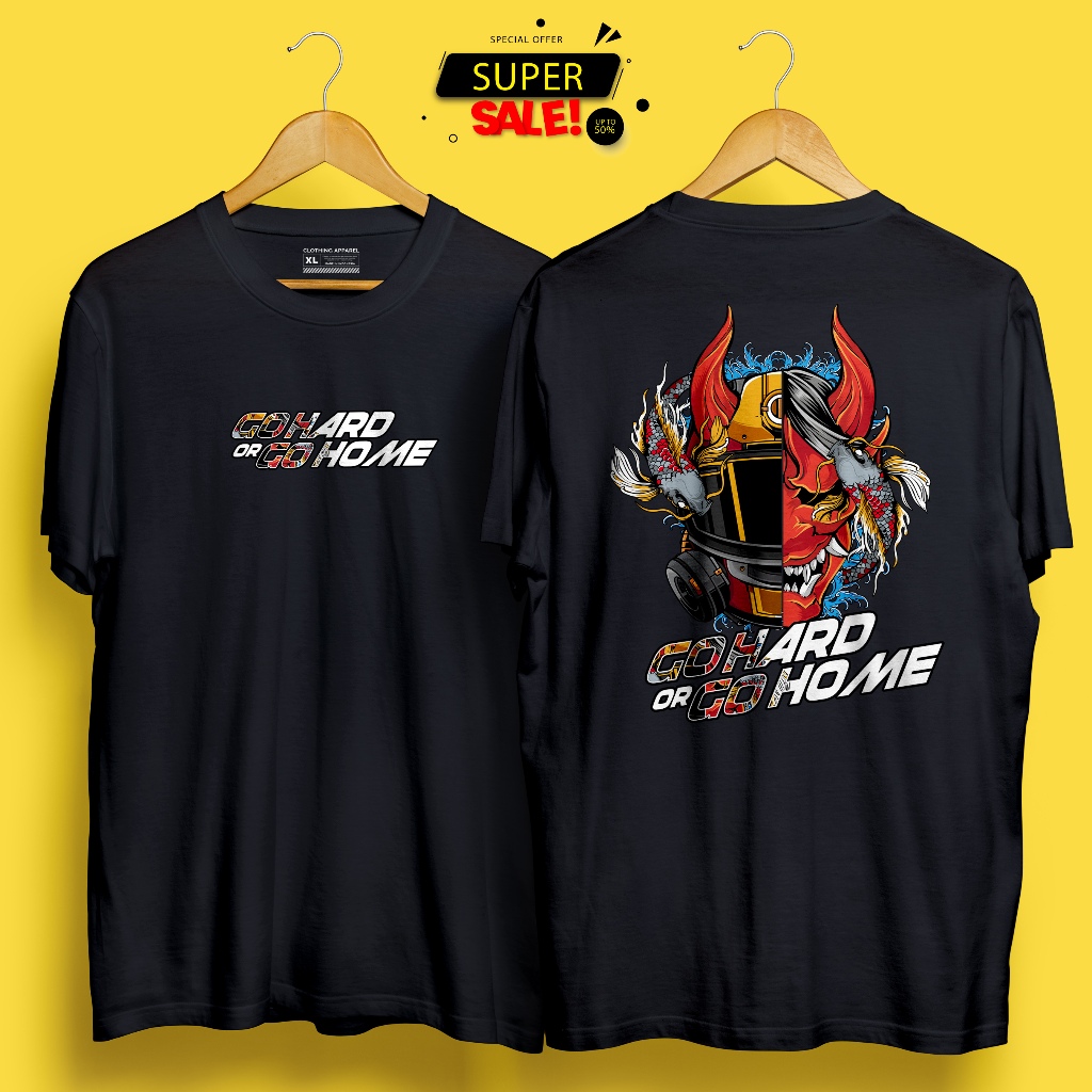 ผู้ใหญ่รถจักรยานยนต์เสื้อยืด AUTOMOTIVE RIDER DRIVER BIKER SHORT SLEEVE 24s ด้านหน้ากลับ PICTURE GOH