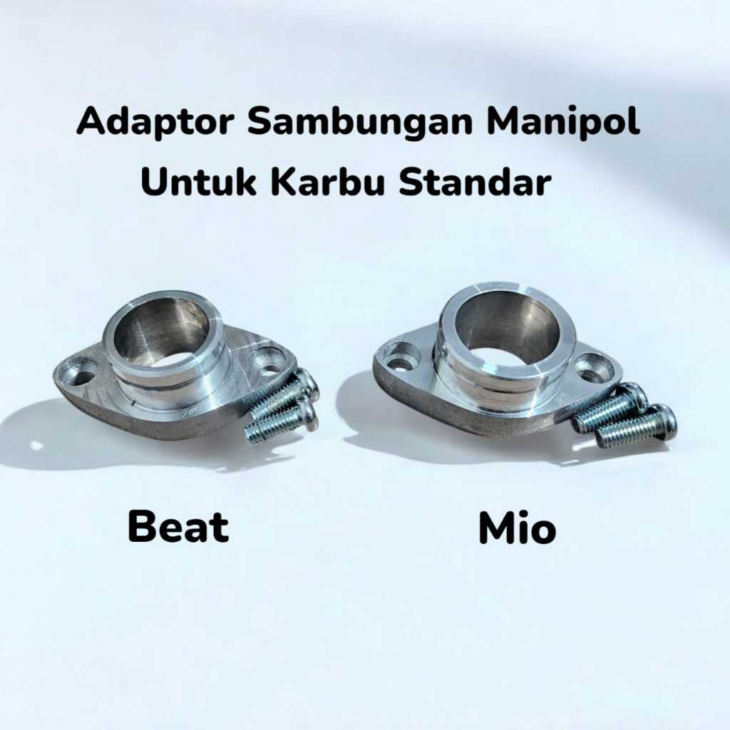 อะแดปเตอร์เชื่อมต่อคาร์บูเรเตอร์มาตรฐาน Manipol สําหรับ Mio Fino Xeon Beat Vario Scoopy Spacy Genio