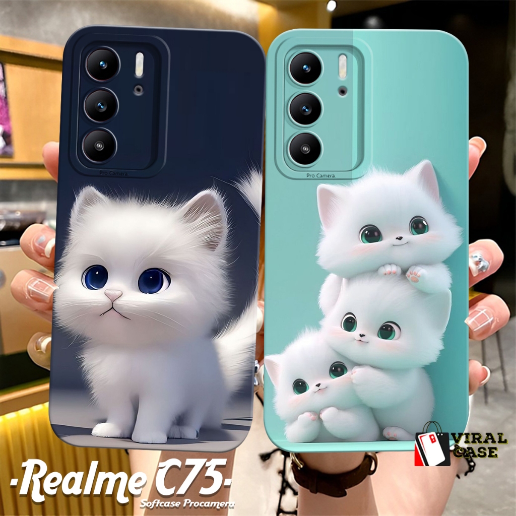 HP ล่าสุด REALME C75 4G 2024 / REALME C75X 4G 2024 / REALME C65 4G 2024 Case - เคสแฟชั่นนามธรรม - เค
