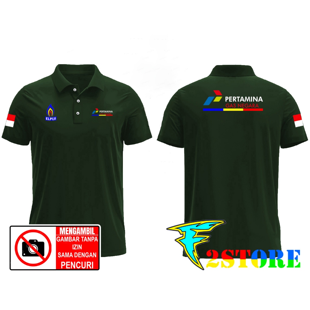 เสื้อยืดคอปก PERTAINA GAS NEGERI - LPG F2ASTORE