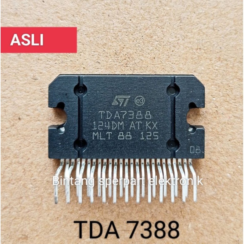Mutiaradstore Tda 7388 Original Ic Tda 7388 ทรานซิสเตอร์ต้นฉบับ Tda 7388 Tda7388 Original Yd7388 Yd 