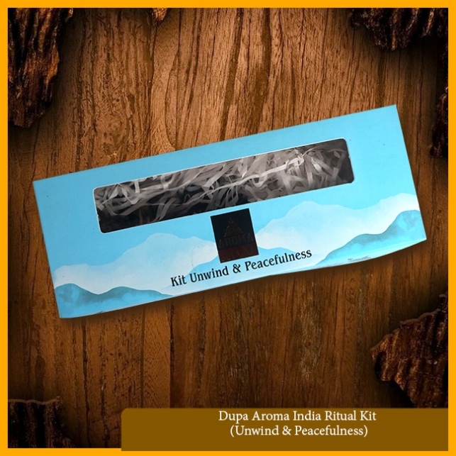 ธูปหอม/ธูปหอม/ชุดพิธีกรรมธูปอโรมาอินเดีย (Unwind & Peacefulness)