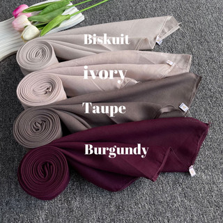 Hijab Segi Empat Paris Jadul Ori Varisha Warna Terbaru Terlaris  Soft Colour Earthone Kekinian Best Seller Series #2
