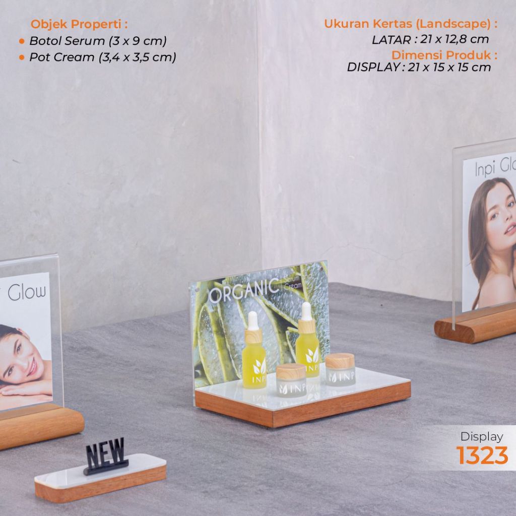 INPI HOUSE Counter, POS Display - Exhibition Display, Skincare Products ฯลฯ- ภูมิทัศน์
