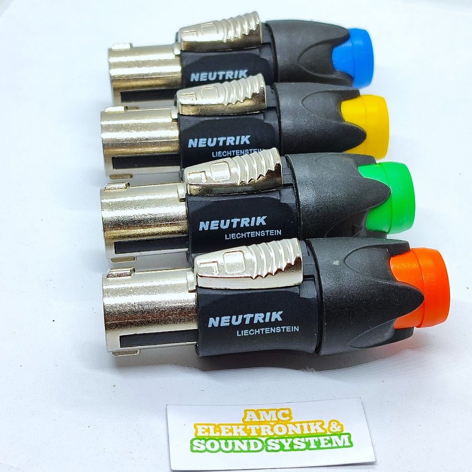 Jack Spikon Neutrik METAL TIP NL4FC 4pin ของแท้