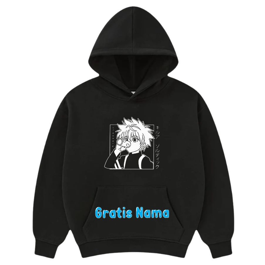 Killua Hunter x Hunter Anime Hoodie เสื้อกันหนาว Hoodie ชายหญิงเด็กชาย