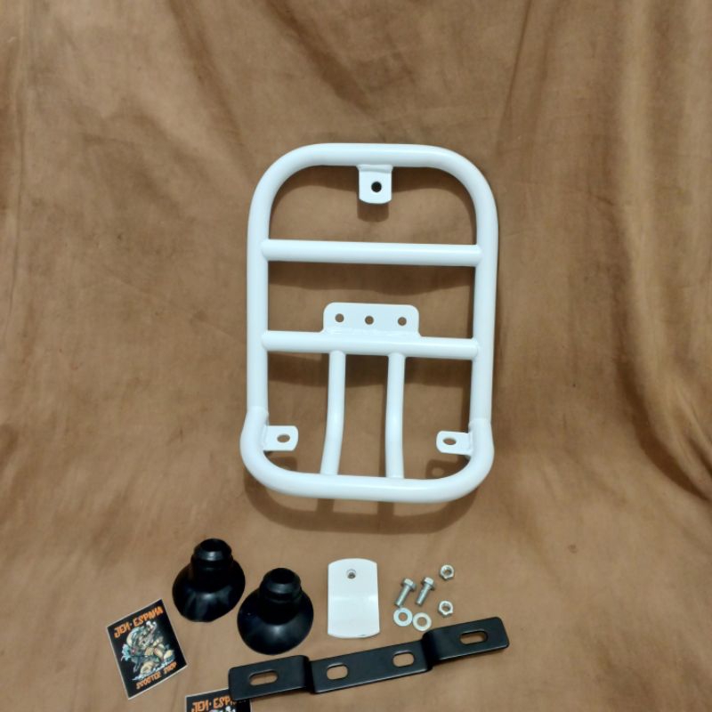 โคมไฟหน้า Vespa Sprint Primavera Gts Lx S และ Lxv / Carrier vespa ชั้นวางหน้า / ชั้นวาง Foglamp - รูปที่ 5