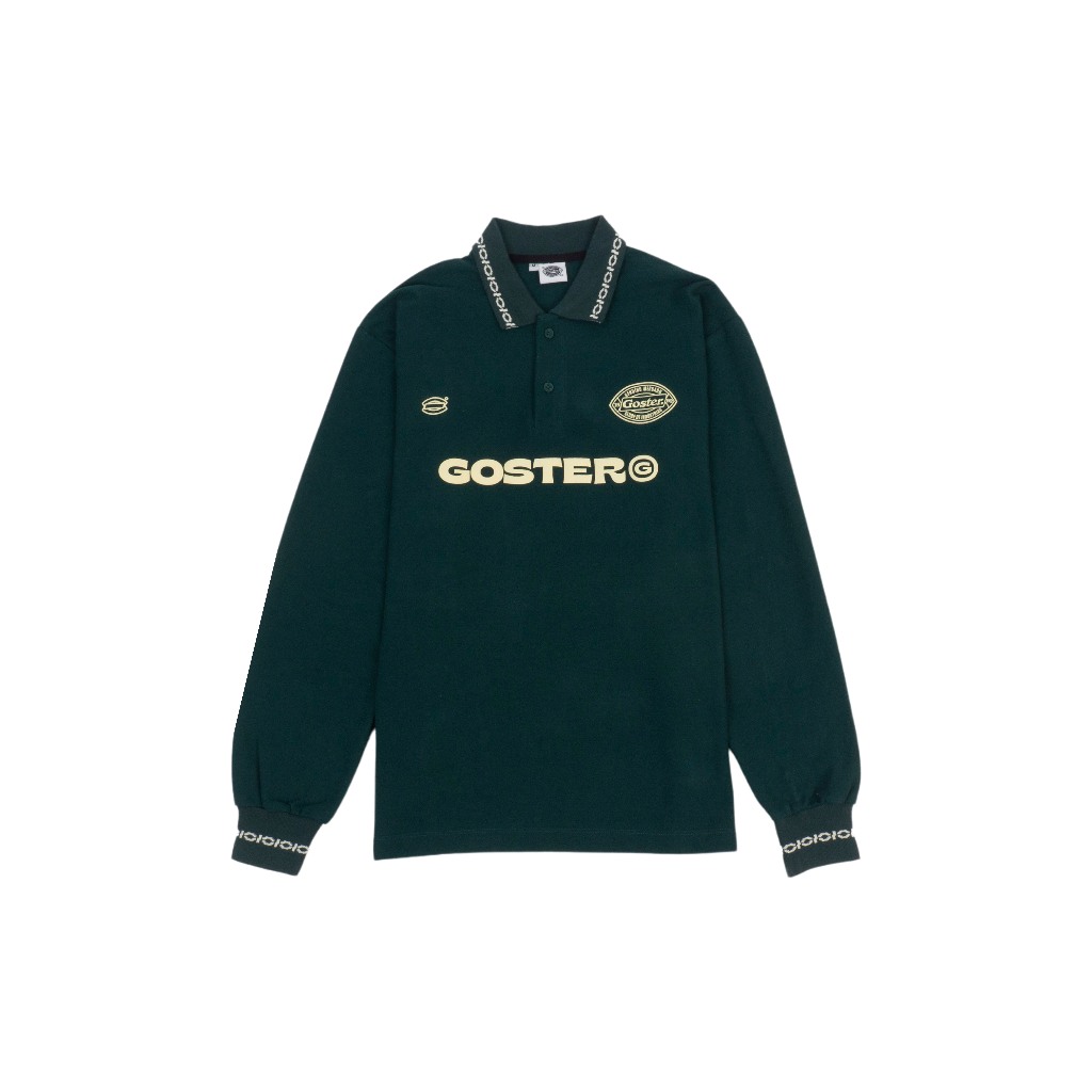 เสื้อโปโล Goster Vintage Rugby - Alabama Green