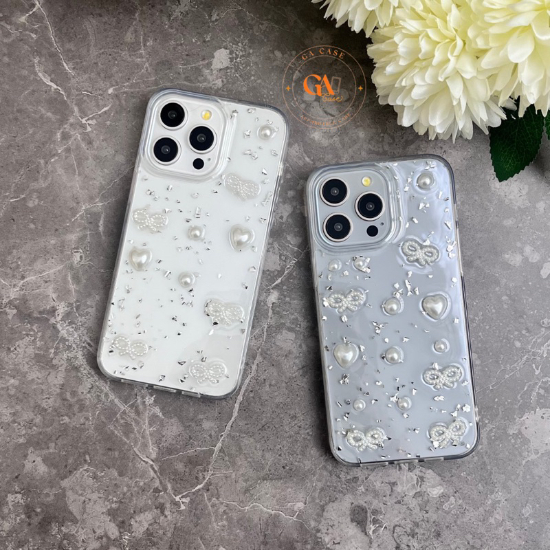 RIBBON PEARL CASE***