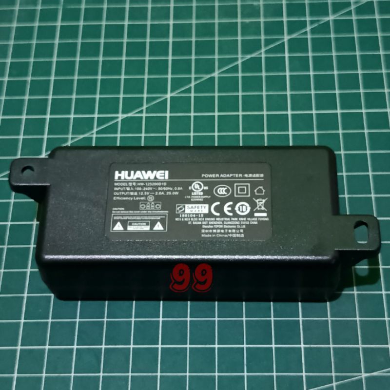 แหล่งจ่ายไฟ huawei 12v 2A ดั้งเดิม 12v 2A อะแดปเตอร์ 12.5v 2A สุดพรีเมี่ยม