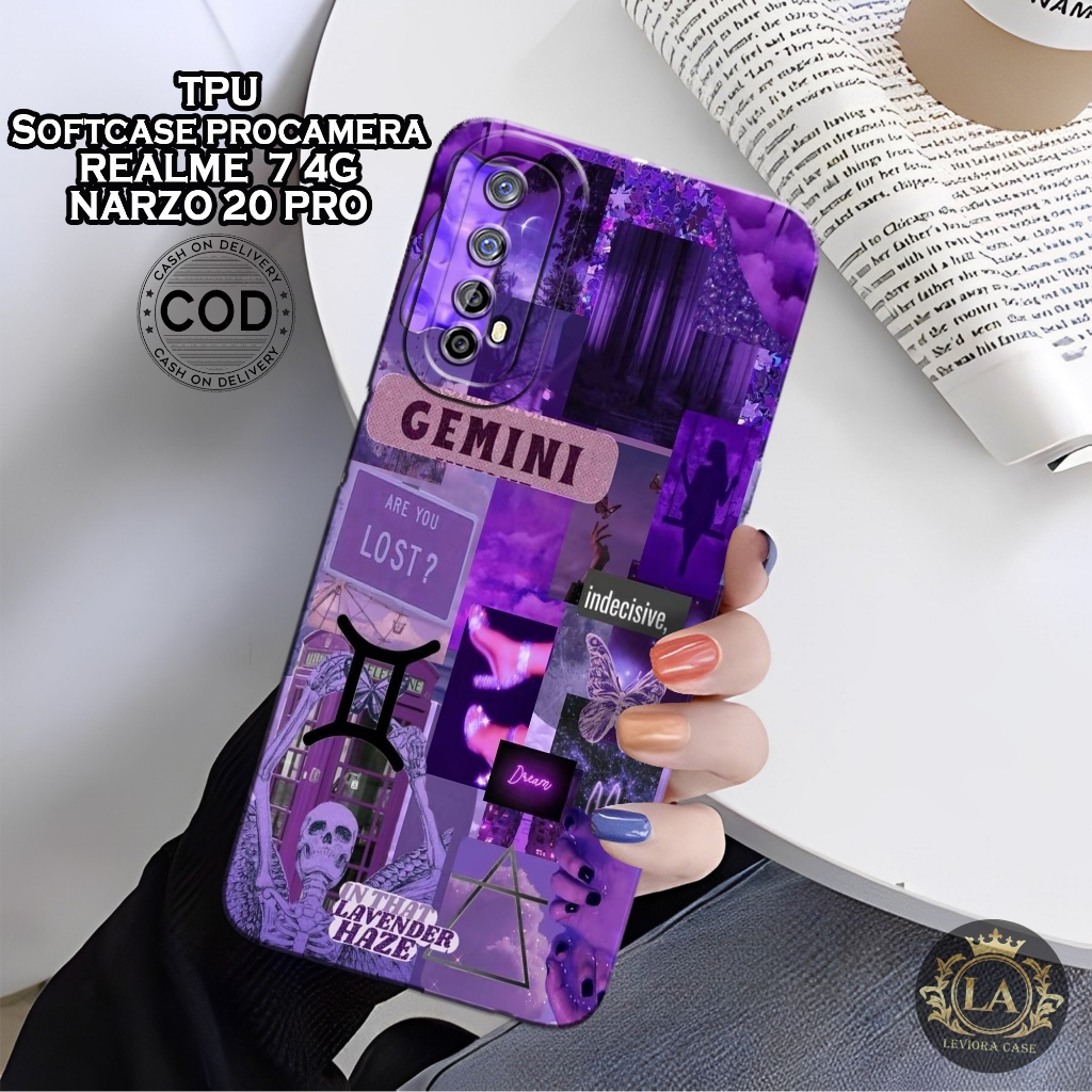 เคส Realme 7 4G / Narzo 20 Pro - เคส Leviora - เคสแฟชั่น Aesthetic - Softcase Realme 7 4G / Narzo 20