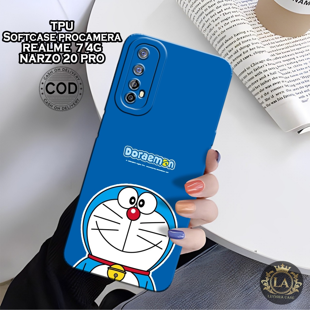 เคส Realme 7 4G / Narzo 20 Pro - เคส Leviora - เคสแฟชั่น Doraemon - เคส Realme 7 4G / Narzo 20 Pro S
