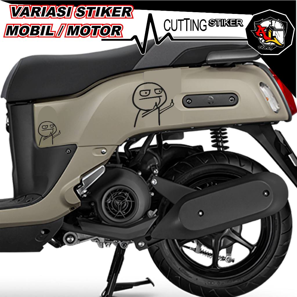 CARTOON STICKERS/FINGER CUTTING STICKERS/522/SIMPLE STRIPING/ALL สติ๊กเกอร์มอเตอร์ไซค์/MOTORCYCLE, รถ, สติ๊กเกอร์แล็ปท็อป