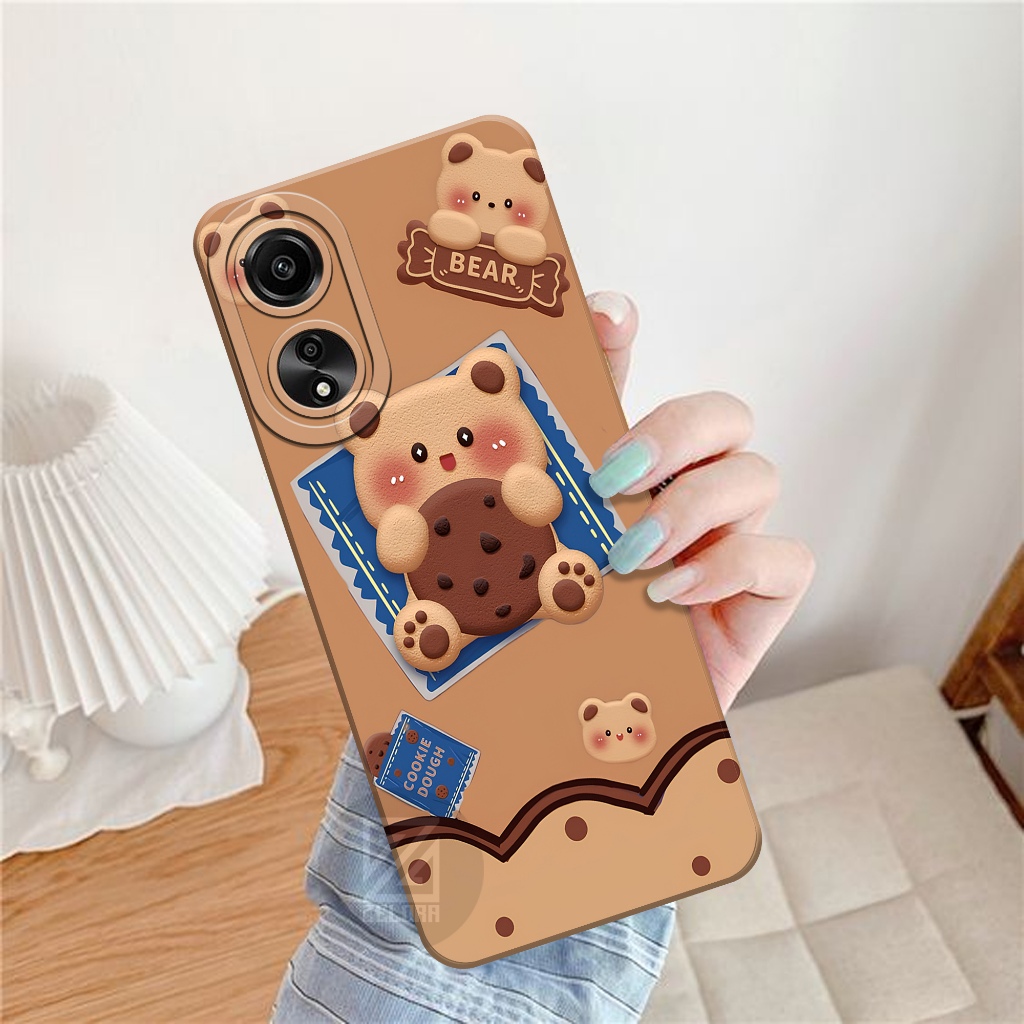 เคส HP Oppo A78 4G 2023 - เคสแฟชั่นการ์ตูน - ZELORA - Oppo A78 4G Softcase - เคส Oppo A78 4G - เคส O