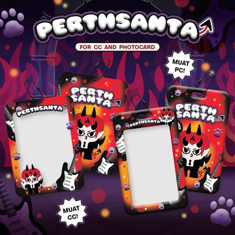 [CAHOL FITS CC AND PC] DOMIIA PERTHSAANTA perth tanapon santa pongsapak Cardholder Photocard Collect