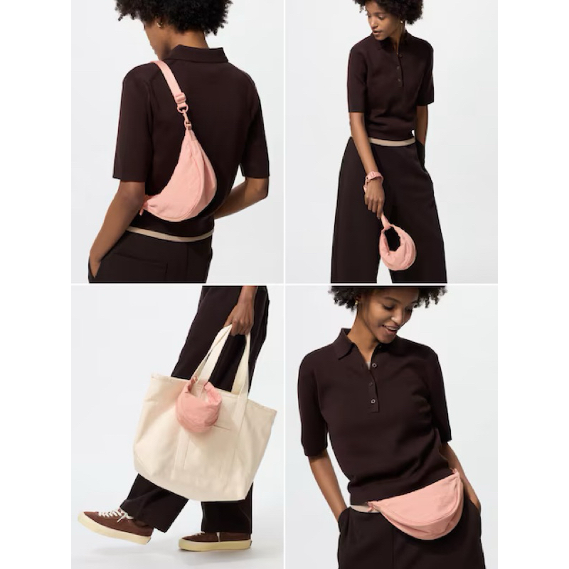 UNIQLO Ultra Mini Round Bag