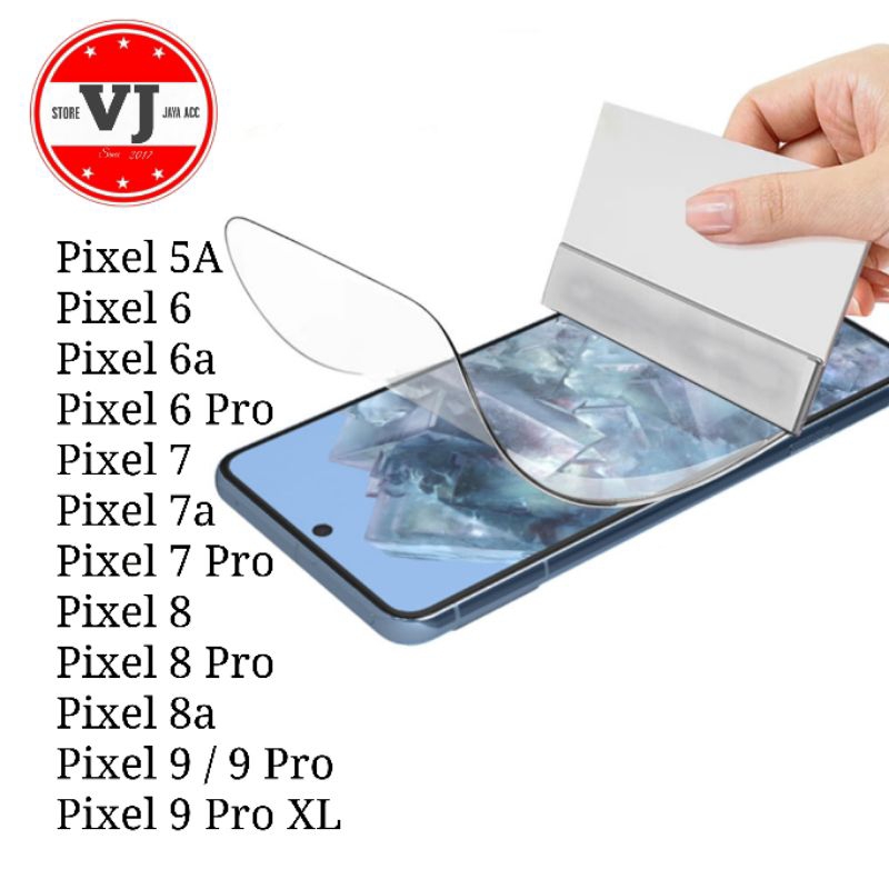 HYDROGEL Google Pixel 5A 6 6a Pro 7 7a Pro 8 8a Pro 9 Pro XL Anti-Scratch Full Cover Pixel5a