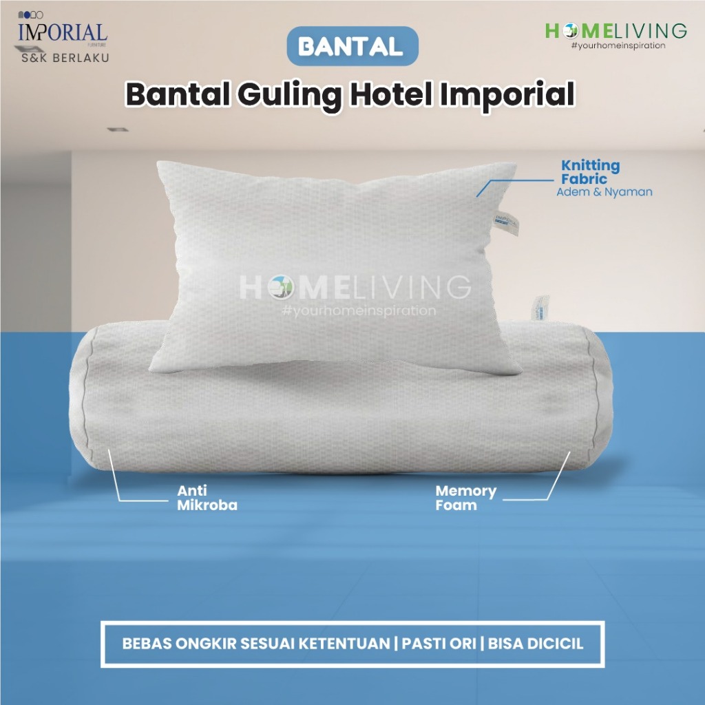 HOMELIVING - HOTEL PILLOWS - MEMORYFOAM PILLOWS - COUINTOUR - PILLOWS - PREMIUM PILLOWS