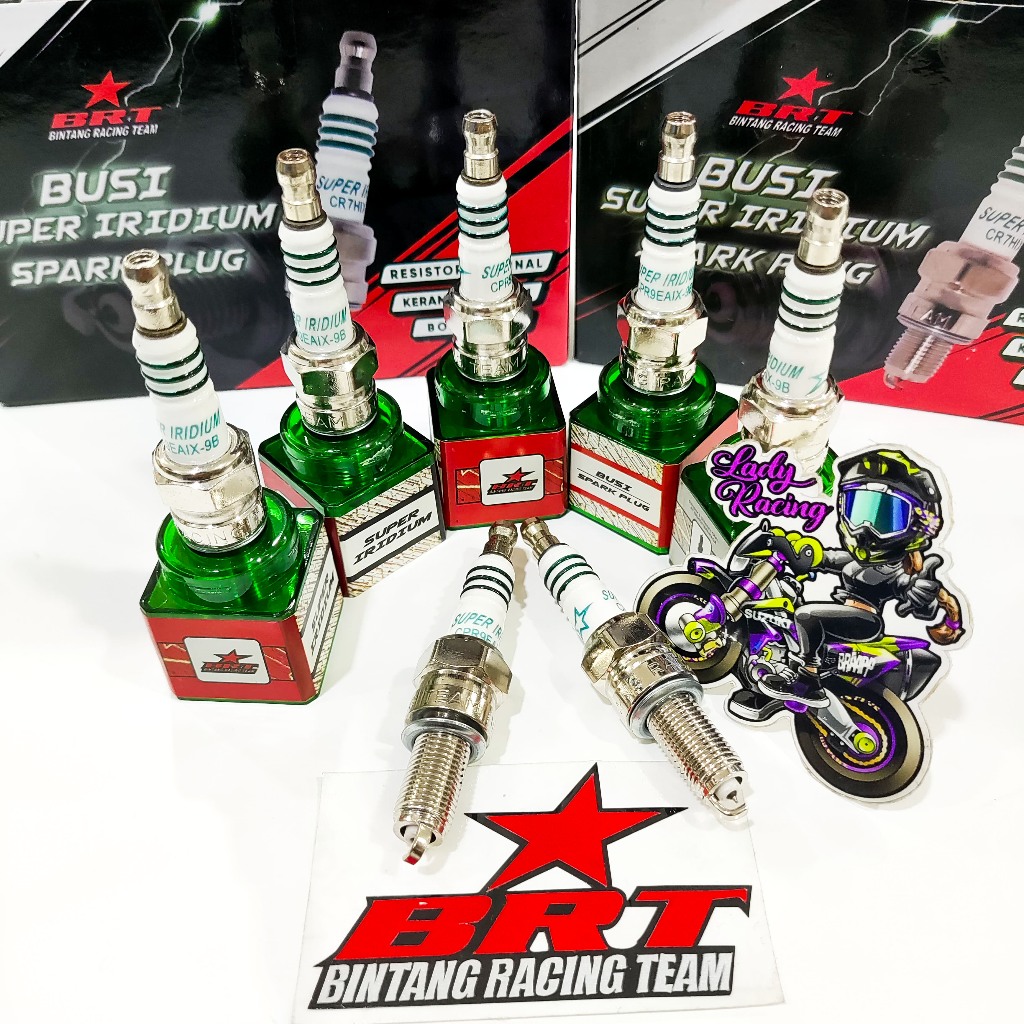 BRT IRIDIUM RACING SPARK PLUG PLUS TIGER HEAD BRT / KLX HEAD BRT