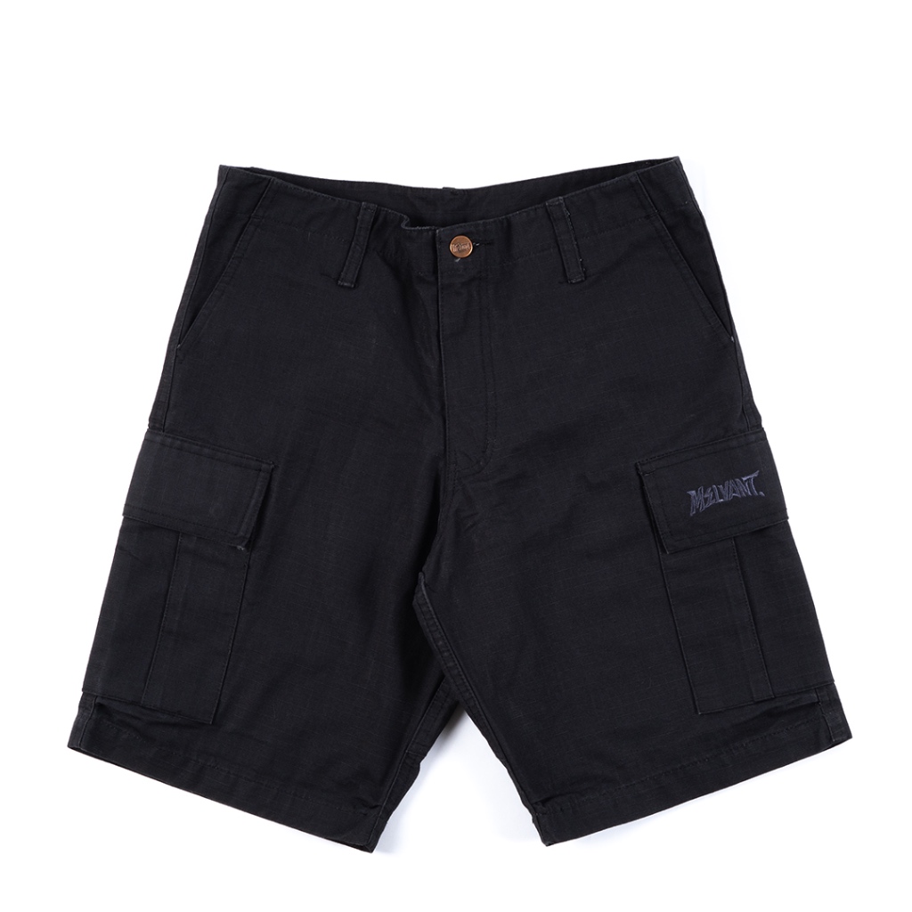 KATUN Melvant - MCLP Dahlen Shortpant Cargo | กางเกงขาสั้นคาร์โก้สีดํา / กางเกงผ้าฝ้ายคาร์โก้
