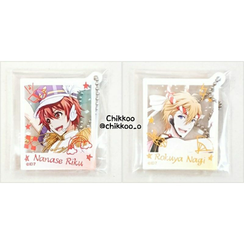 Idolish7 Square Acrylic Charm Shruffle Unit