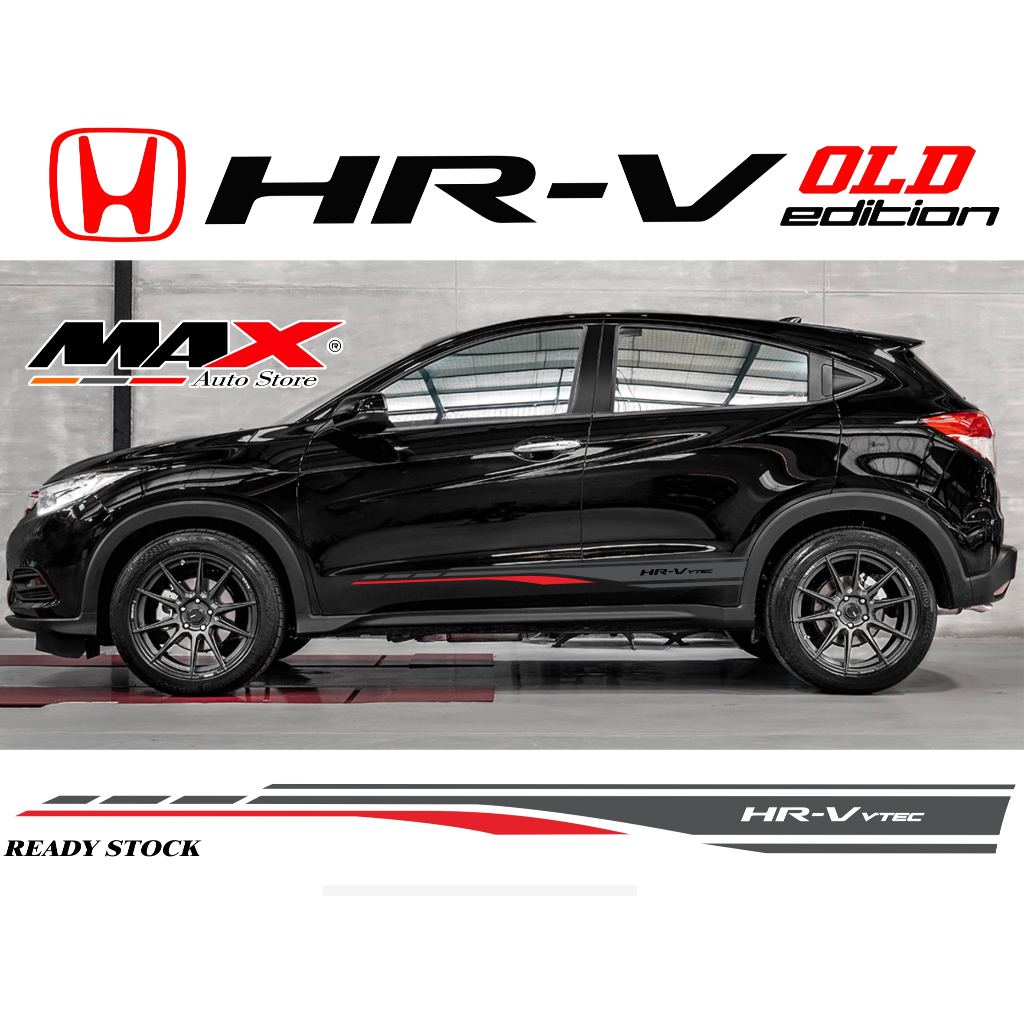 สติ๊กเกอร์ HONDA HRV OLD HRV SIDE BODY สติ๊กเกอร์