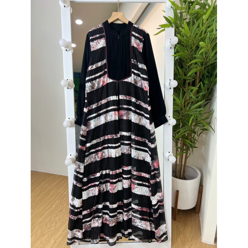 B4289 เดรสสีดํา*****