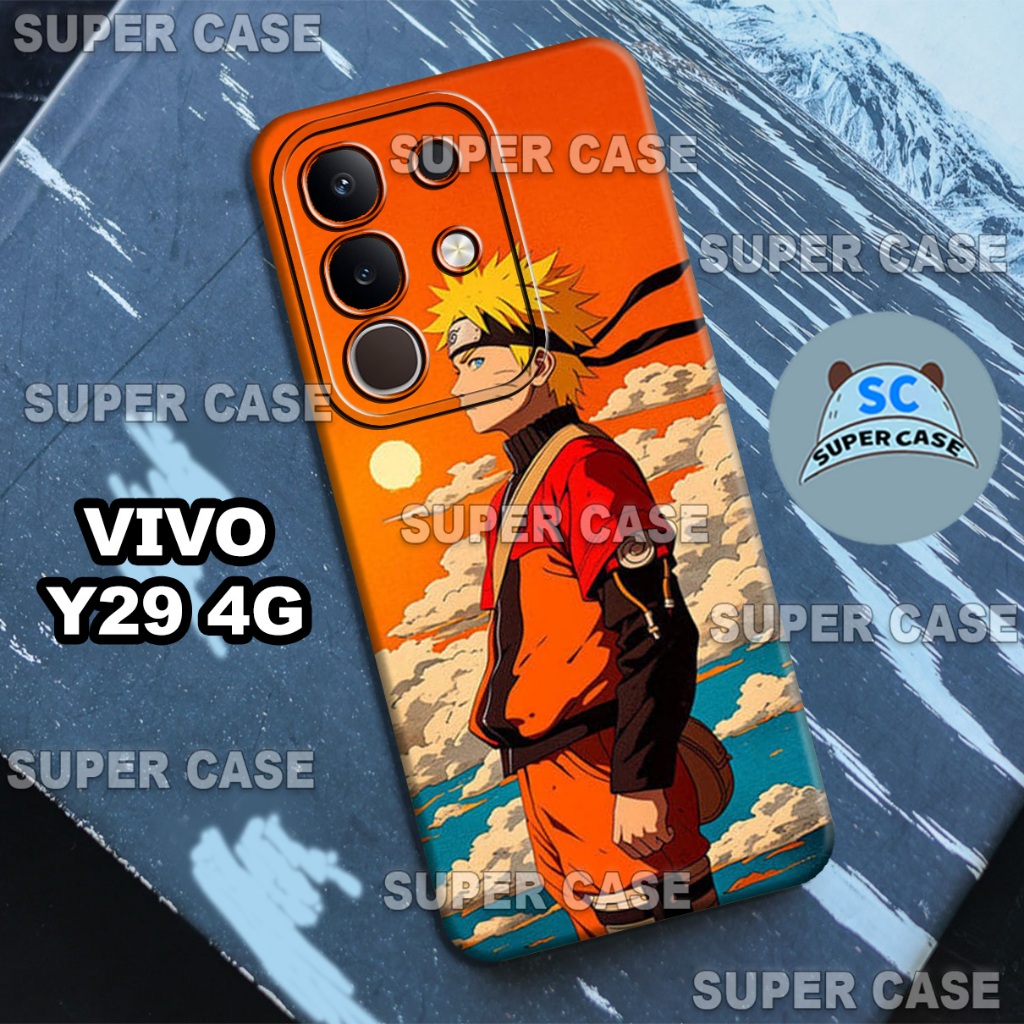 (Q29) Softcase Procamera สําหรับ HP VIVO Y29 4G ล่าสุด | นารูโตะ MOTIF | VIVO Y29 4G I Casing VIVO Y