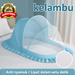 Kelambu lipat bayi praktis tenda bayi Praktis Anti nyamuk anti nyamuk perlengkapan tidur bayi anti
