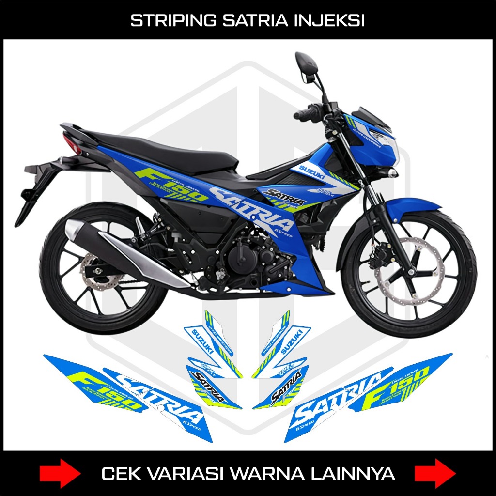 SUZUKI RIDER 150 / SATRIA F 150 FI สติ๊กเกอร์ / สติ๊กเกอร์ / แถบ / SATRIA FU / INJECTION / คลังสินค้