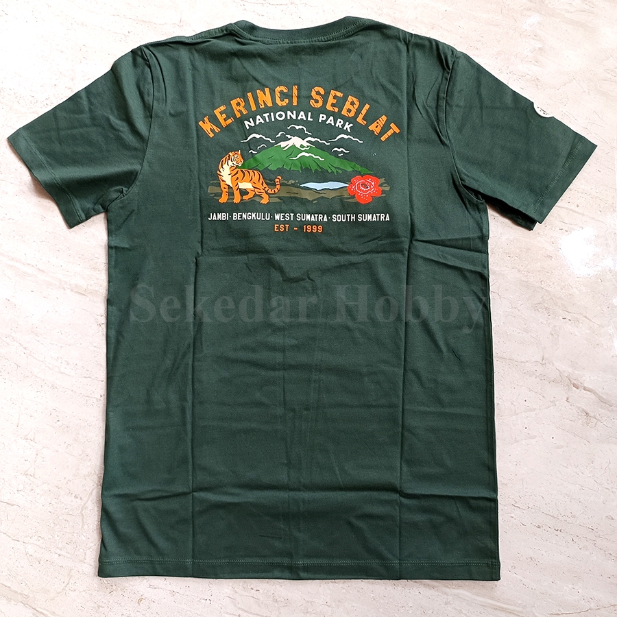 เสื้อยืด NATIONAL GARDEN KERINCI SEBLAT OLIVE