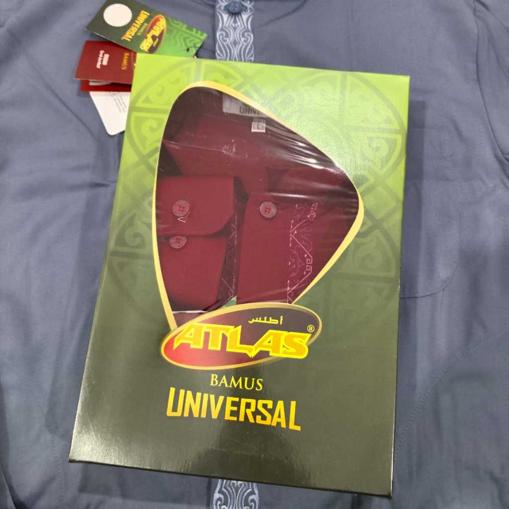 Ahwarumi - Atlas เสื้อเชิ้ตมะพร้าวมุสลิมสากล