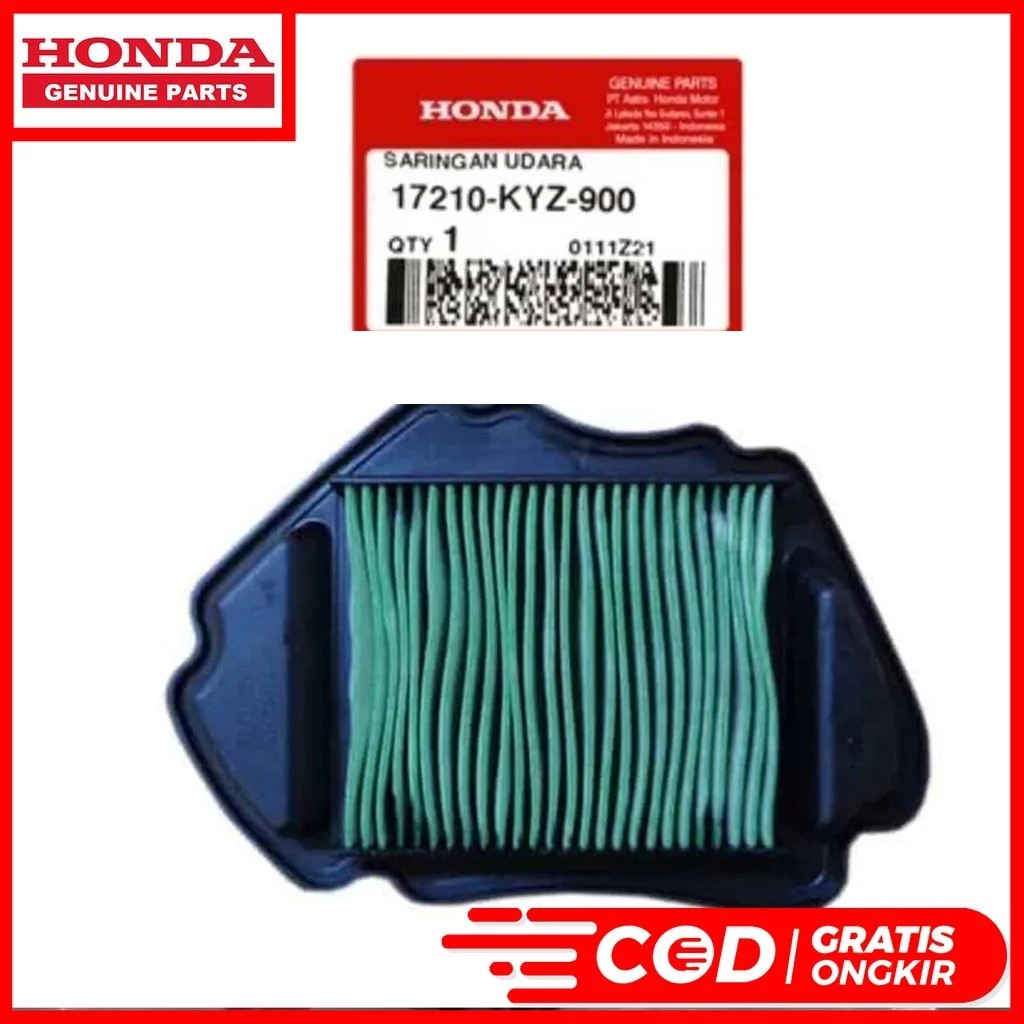 กรองหมวกกันน็อค AIR SUPRA X 125 IN KYZ 17210-KYZ-900