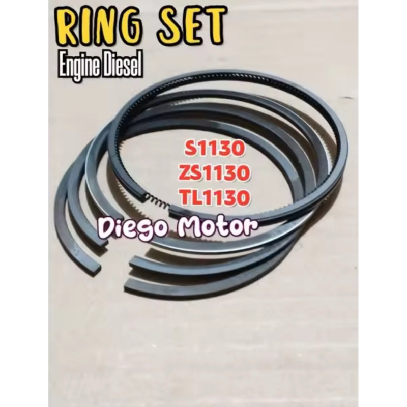 MESIN S1130 PISTON RING - PISTON rod สําหรับ tianli Feng tian dong Feng TL1130 Zs1130