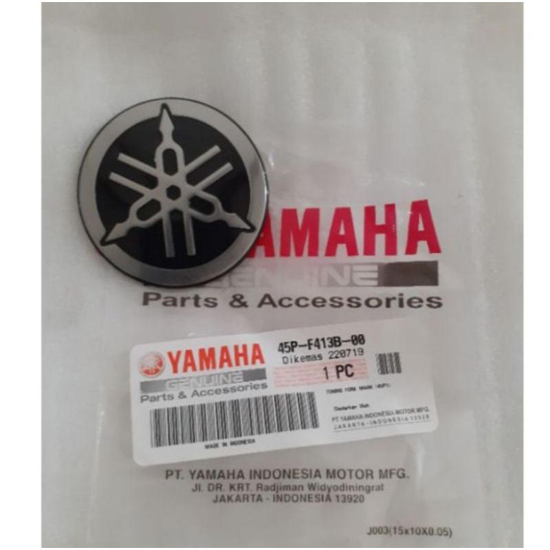 YAMAHA BYSON SCORPIO Z ORI โลโก้ YAMAHA EMBLEM 45P-F413B-00 ต้นฉบับ YGP