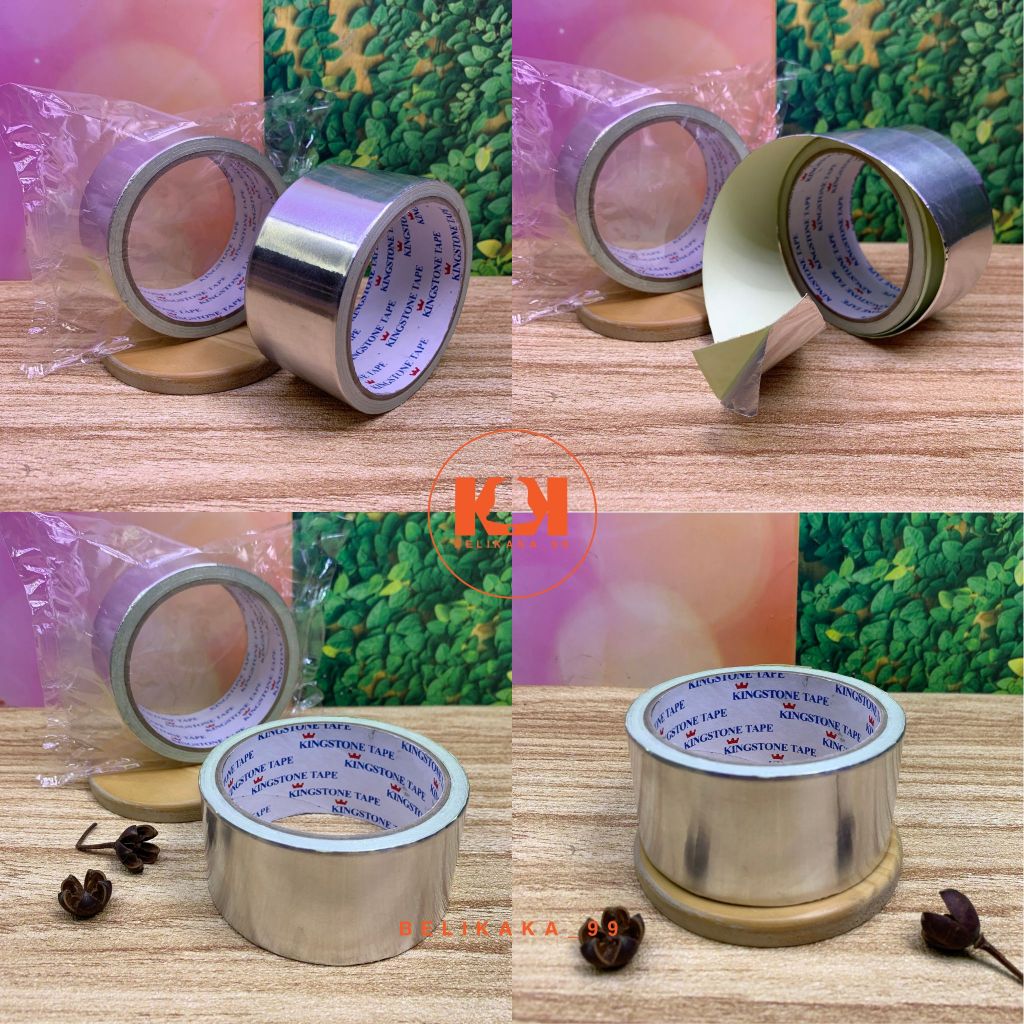 (1 ม้วน) KINGSTONE BRAND ALUMINIUM FOIL TAPE / POT PATCH / POT TAPE