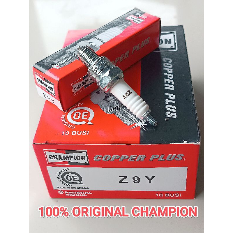 CHAMPION Z9Y SPARK PLUG ของแท้ 100% MOTORCYCLE HONDA GRAND SUPRA FIT OLD ETC.