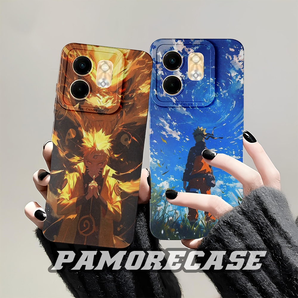 HP Infinix Smart 9 / Hot 50i 4G 2024 Softcase ตัวป้องกันกล้องแบบยืดหยุ่น Cool Anime Motif