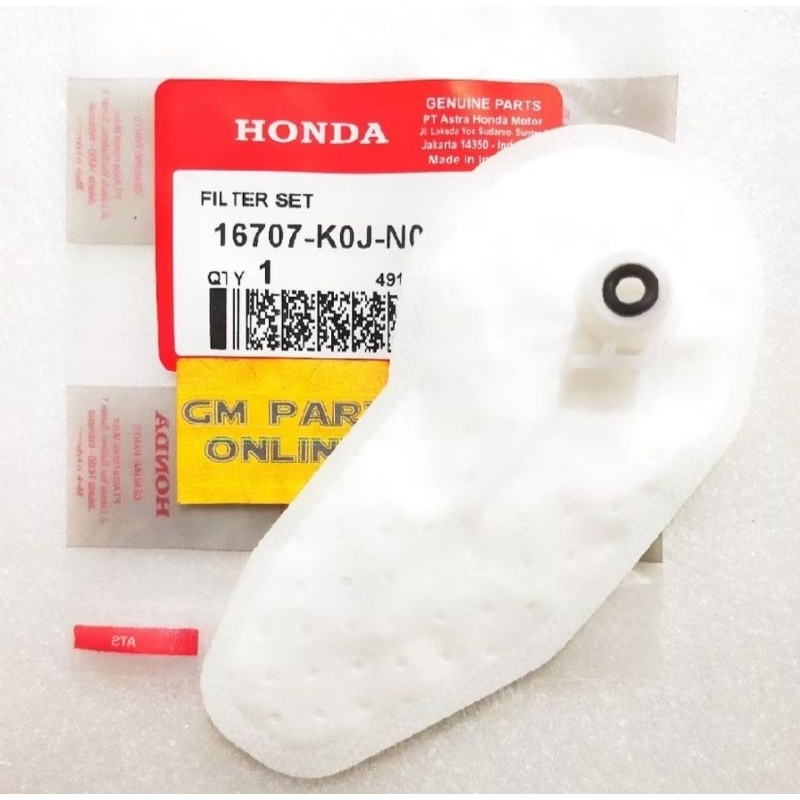 Honda Genio 16707-K0J-N01 ผ้าอ้อมกรองน้ํามันเชื้อเพลิง