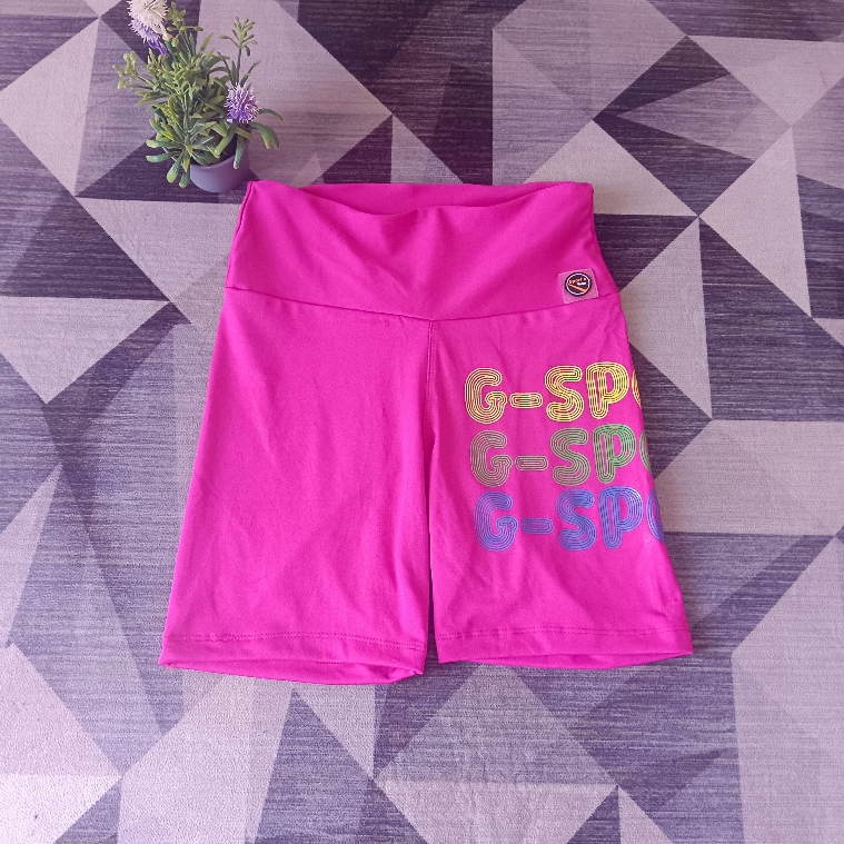 กางเกงกีฬาขาสั้นผู้หญิง Cuttlefish gsports ST06
