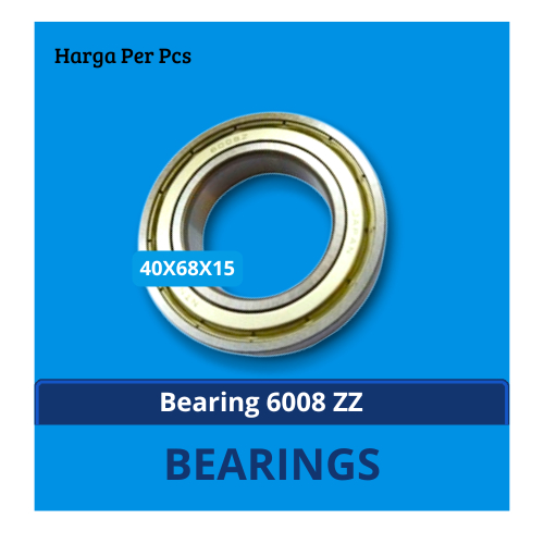 แบริ่ง 6008 ZZ N*N Japan Bearing Double Iron Cover Bearing Laker